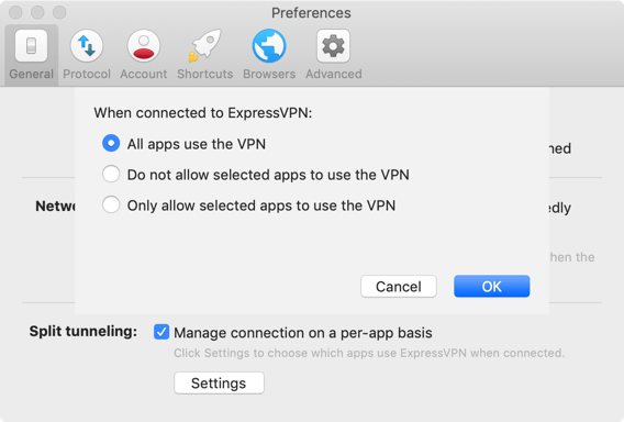 what vpn option should i choose for mac