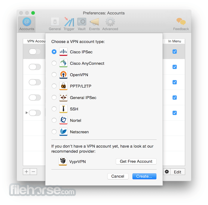 free vpn for mac 10.9.5